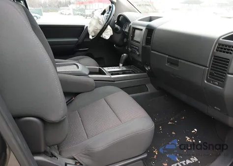 2011 Nissan Titan Sv from USA, damaged, VIN 1N6BA0EC3BN313572